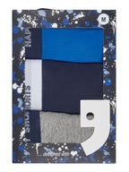 grey mel-navy / L