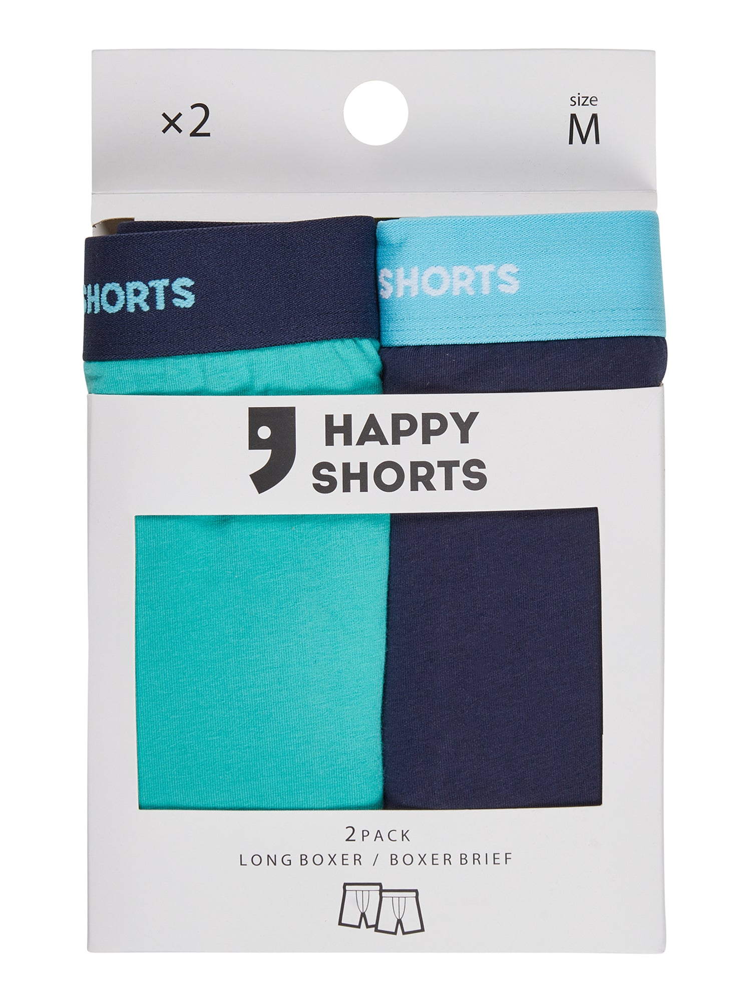 solid navy - green / L