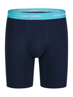 flower print - navy / L