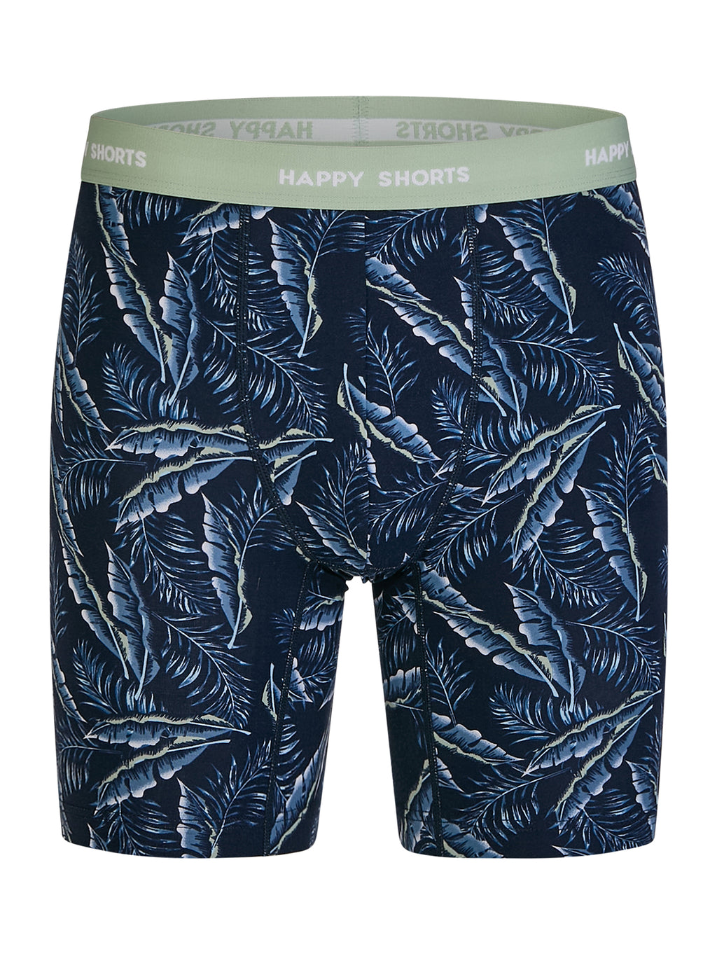 palm print - blue grey / L