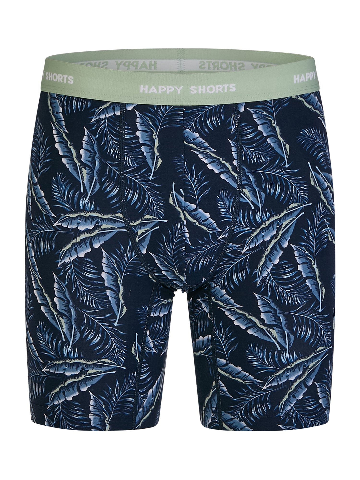 palm print - blue grey / L