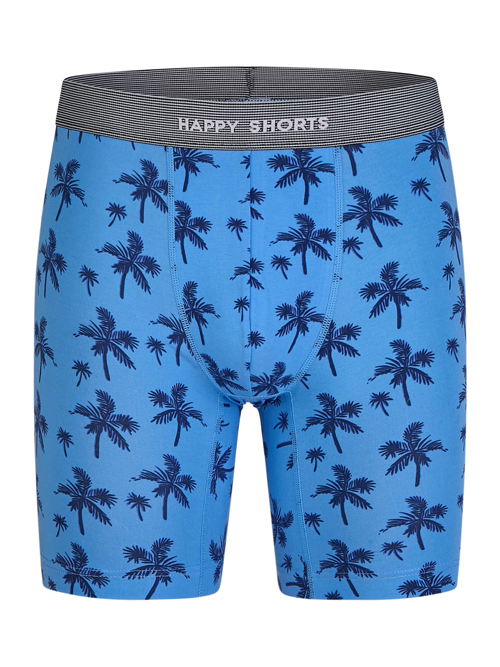 palm print - navy / L