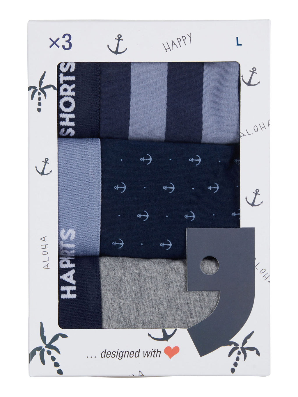 grey-anchor-stripe / L