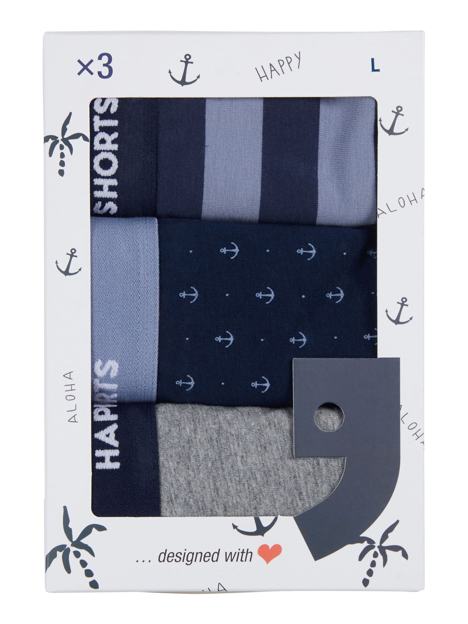 grey-anchor-stripe / L