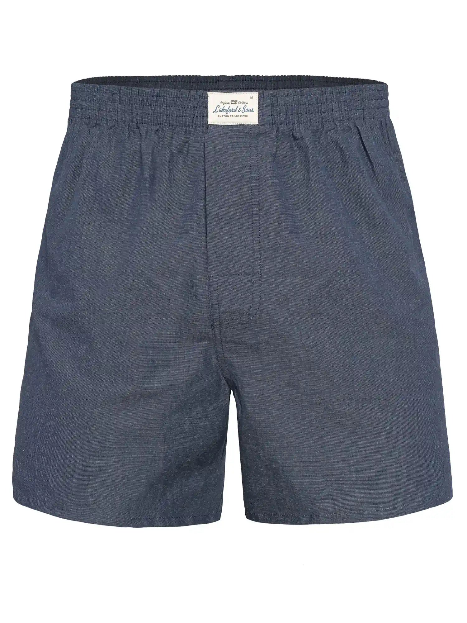 Lakeford &amp; Sons Men's American Style Boxer Shorts in Classic Designs, 6-Pack