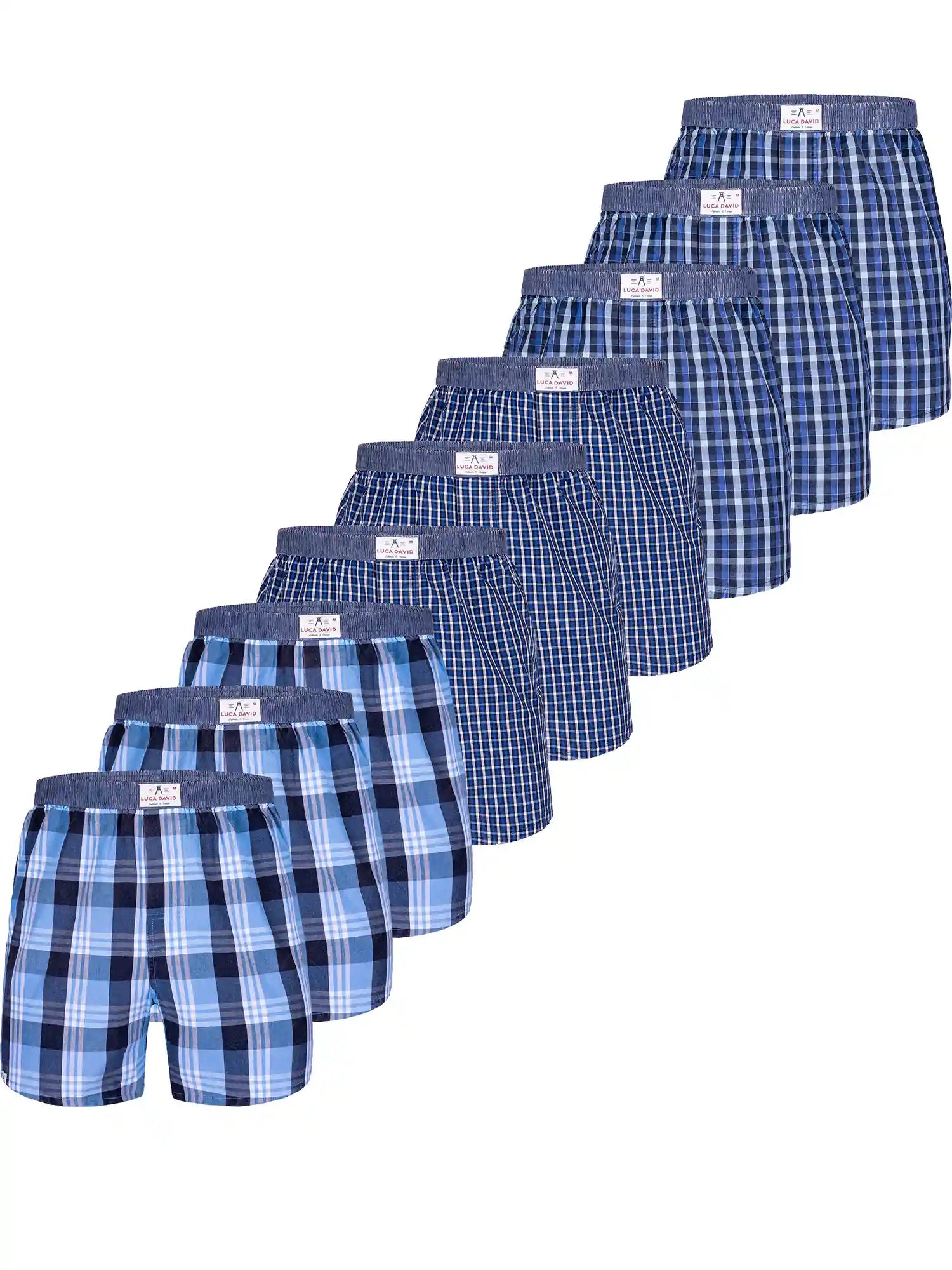 Luca David men's boxer shorts Olden Glory pack of 9