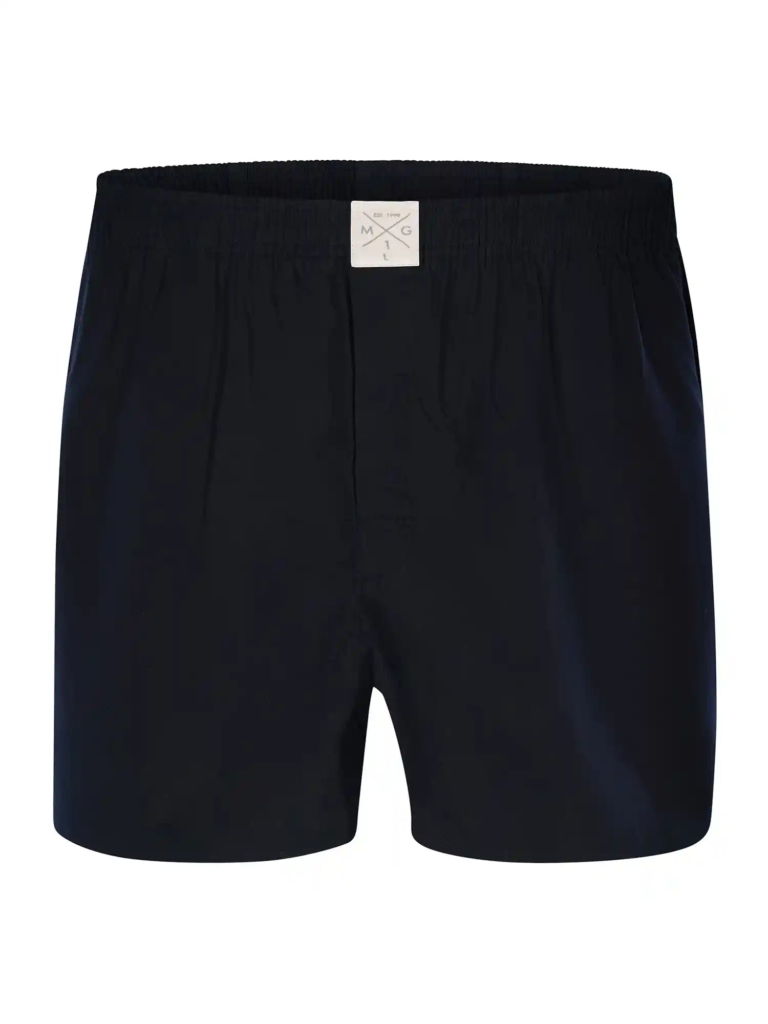 MG-1 heren boxershorts van geweven materiaal, mixverpakking van 4