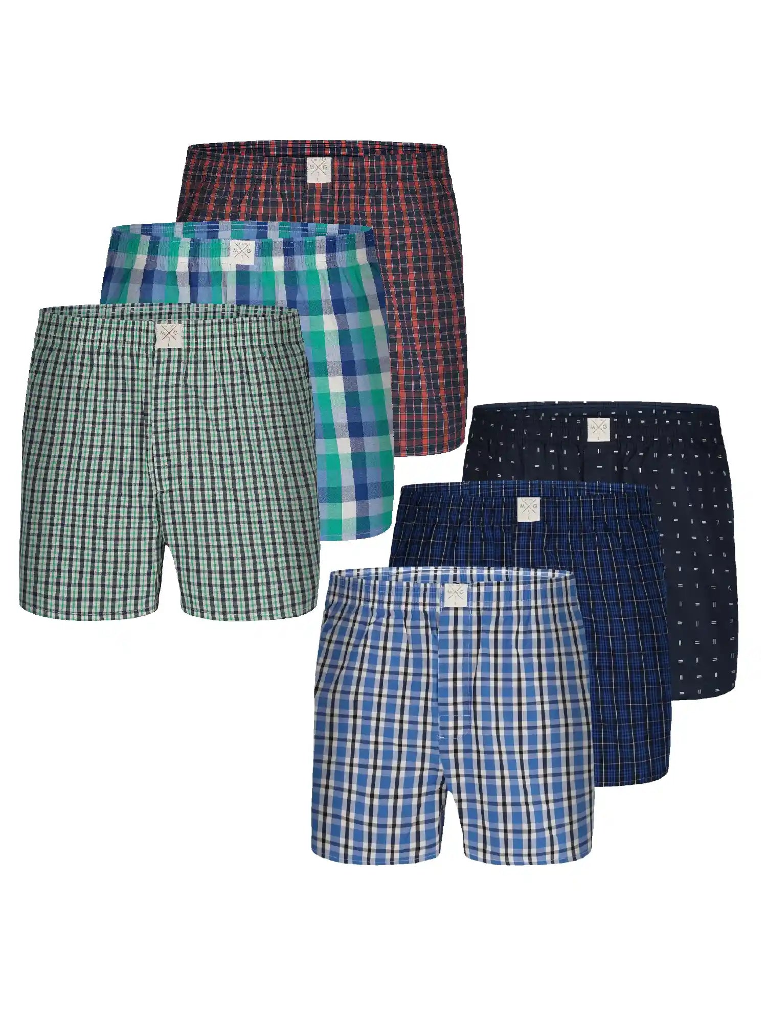 MG-1 Heren Boxershorts Classics Pak van 6