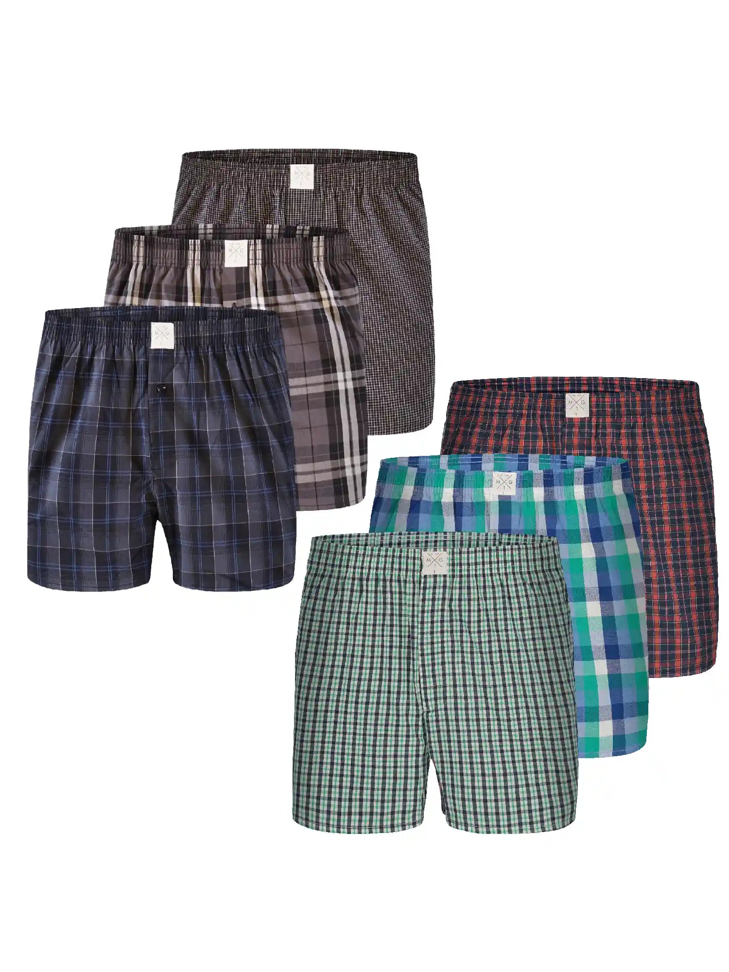 MG-1 Heren Boxershorts Classics Pak van 6