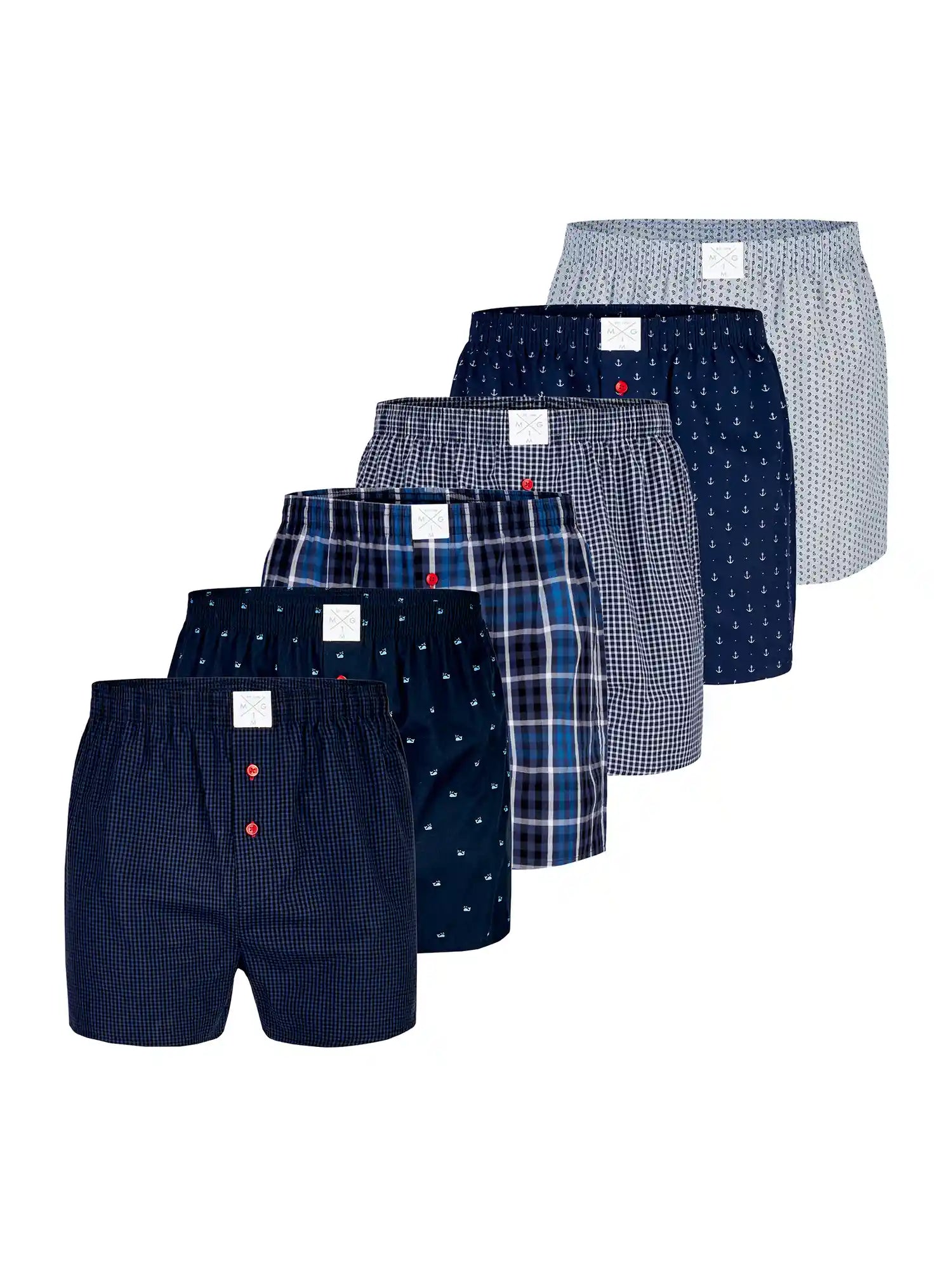MG-1 Heren Boxershorts Classics Pak van 6