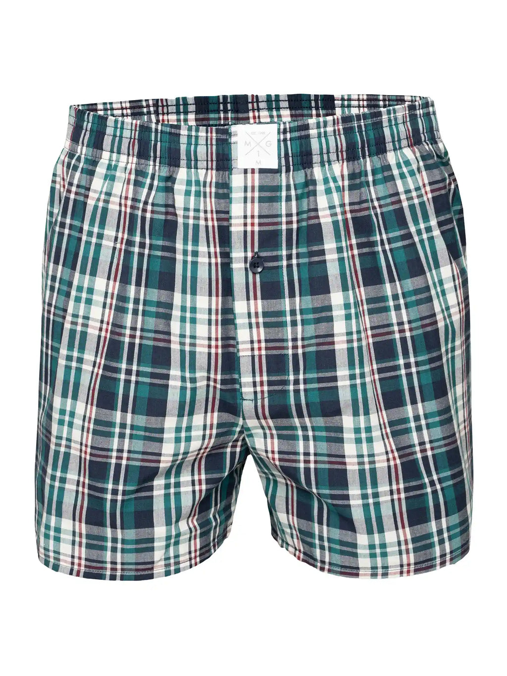MG-1 Heren Boxershorts Klassiek Ruitjespatroon Pak van 6