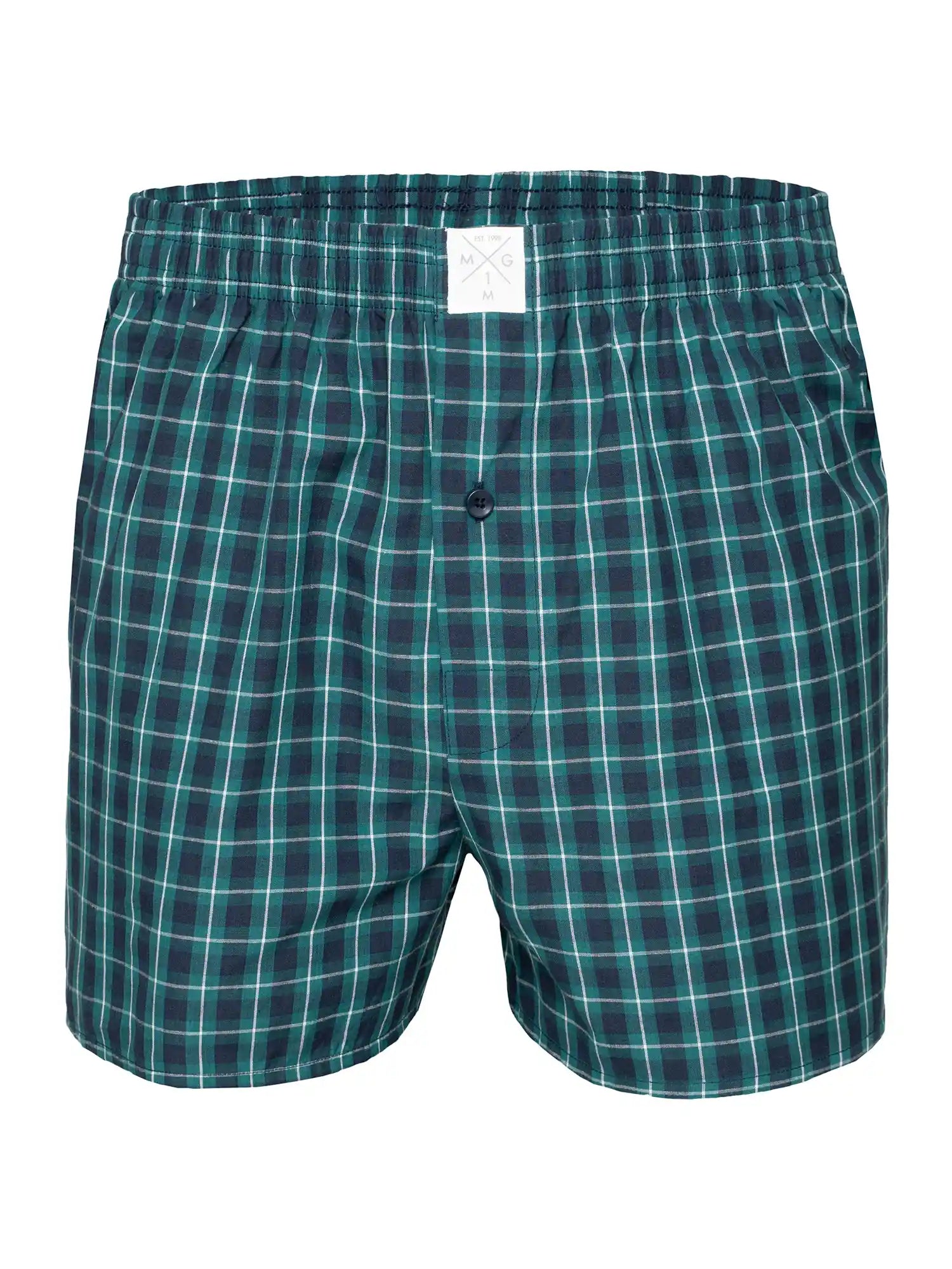 MG-1 Heren Boxershorts Klassiek Ruitjespatroon Pak van 6