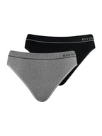 graumelange / schwarz / 48-50