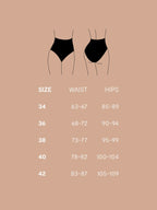 NUR DIE Damen Shapingslip Highwaist Contour Medium Shaping