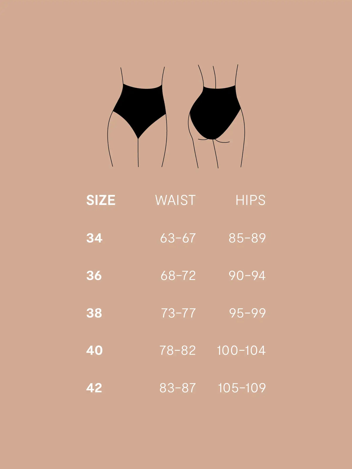 NUR DIE Damen Shapingslip Highwaist Contour Medium Shaping