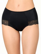 NUR DIE Damen Shapingslip Midwaist Smooth Lace Light Shaping
