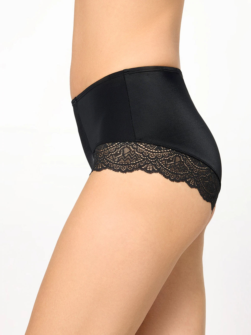 NUR DIE Damen Shapingslip Midwaist Smooth Lace Light Shaping