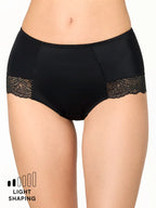 NUR DIE Damen Shapingslip Midwaist Smooth Lace Light Shaping