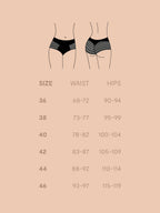 NUR DIE Damen Shapingslip Midwaist Smooth Lace Light Shaping