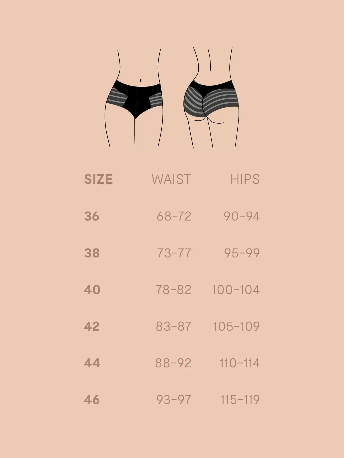 NUR DIE Damen Shapingslip Midwaist Smooth Lace Light Shaping