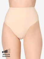 NUR DIE Damen Shapingslip Highwaist Contour String Medium Shaping