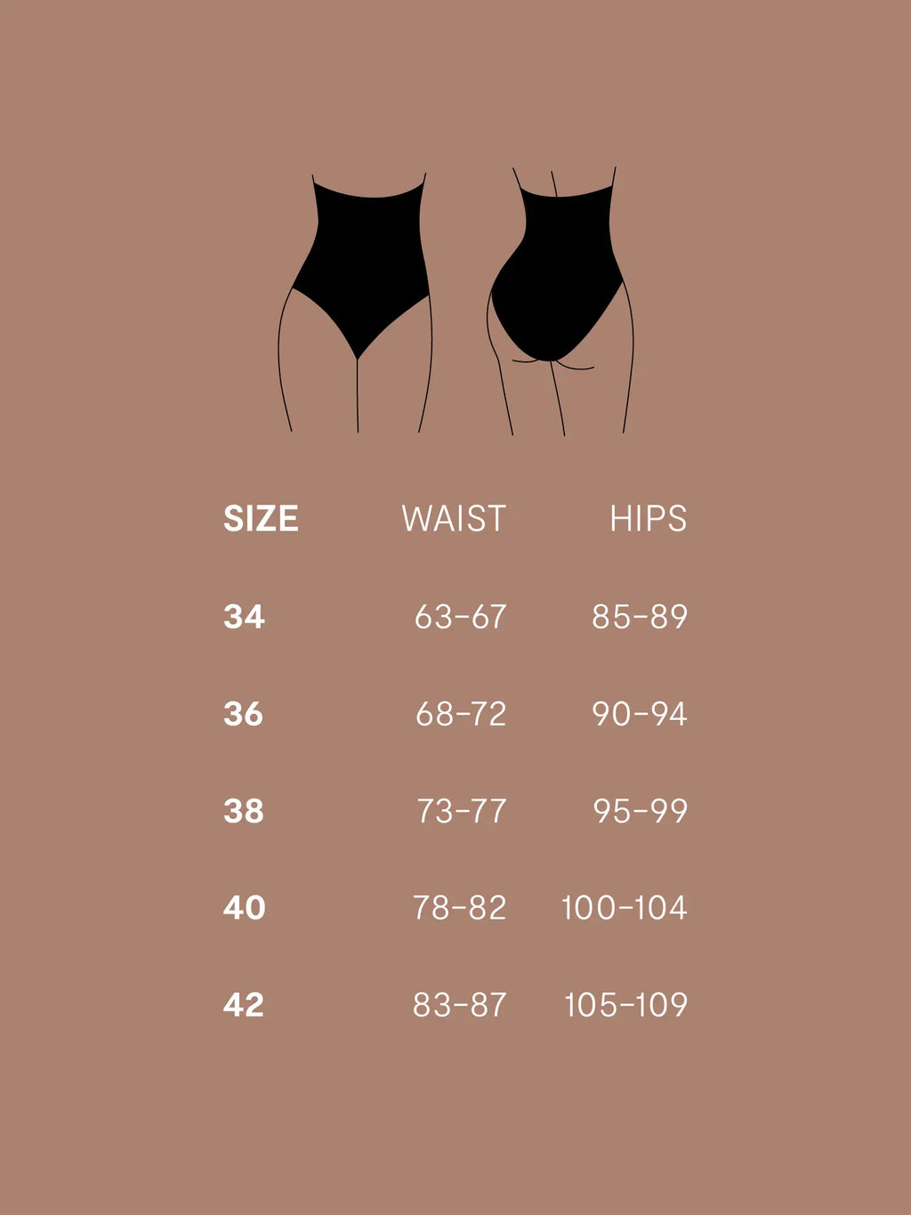NUR DIE Damen Shapingslip Highwaist Sculpt Strong Shaping