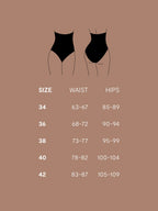 NUR DIE Damen Shapingslip Highwaist Sculpt Strong Shaping