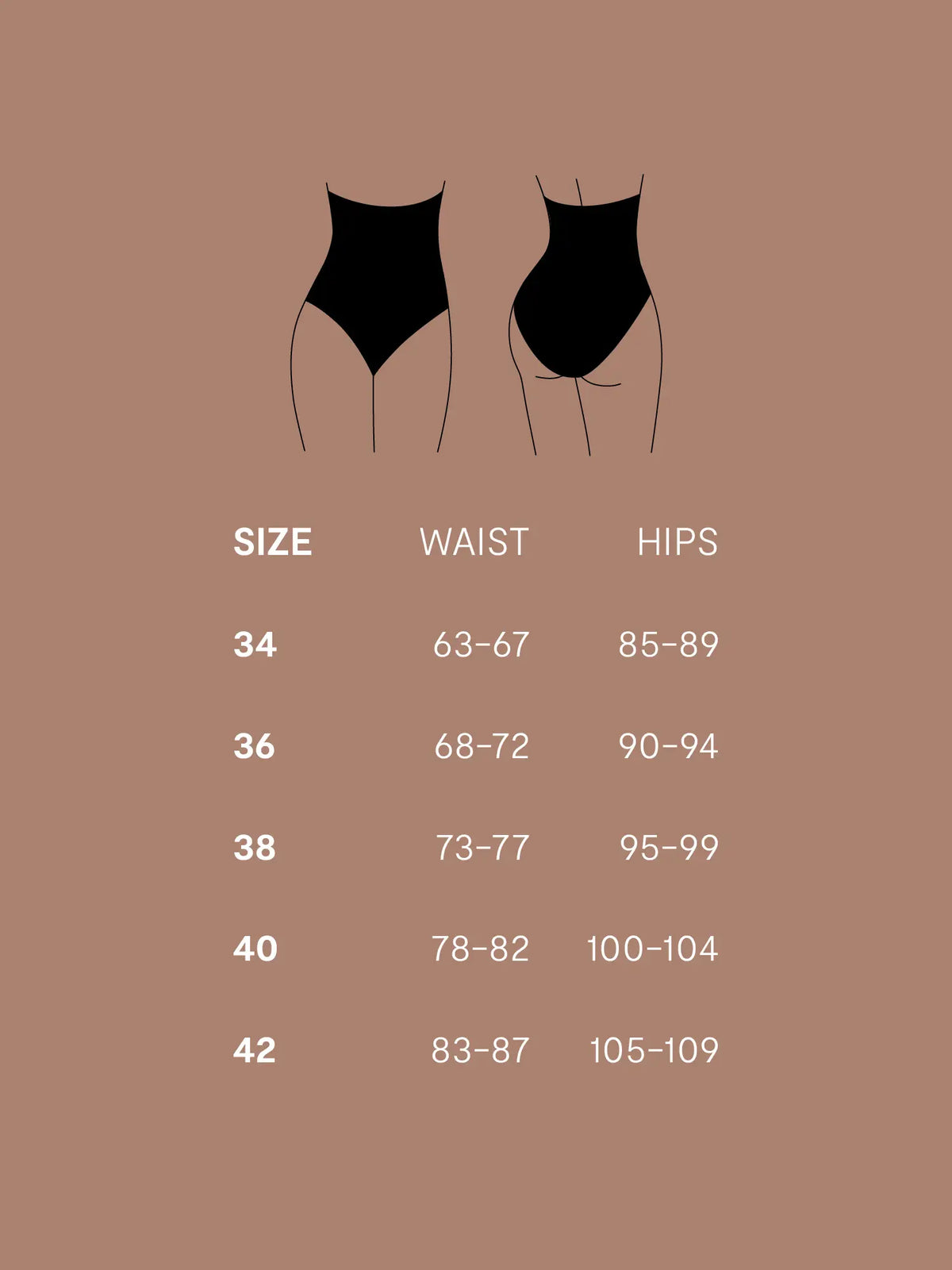 NUR DIE Damen Shapingslip Highwaist Sculpt Strong Shaping