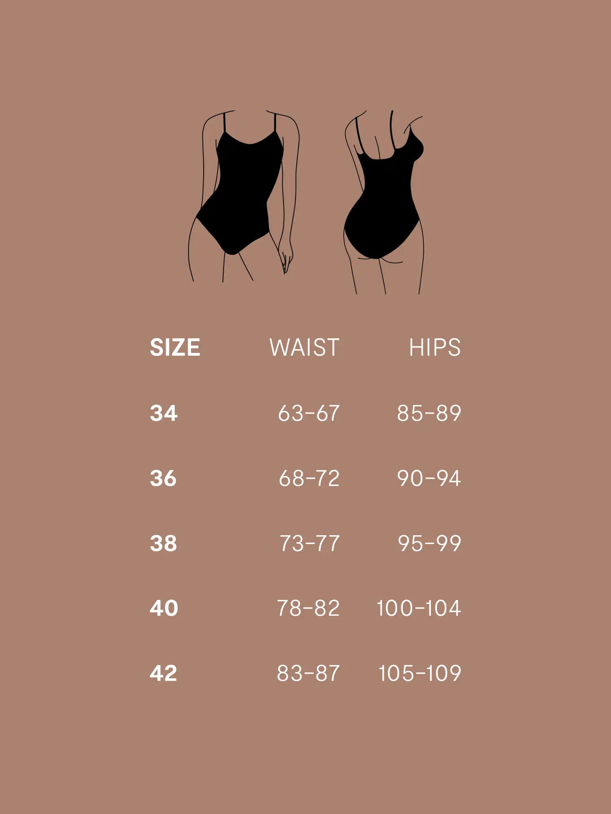 NUR DIE Damen Shaping-Body Sculpt Strong Shaping