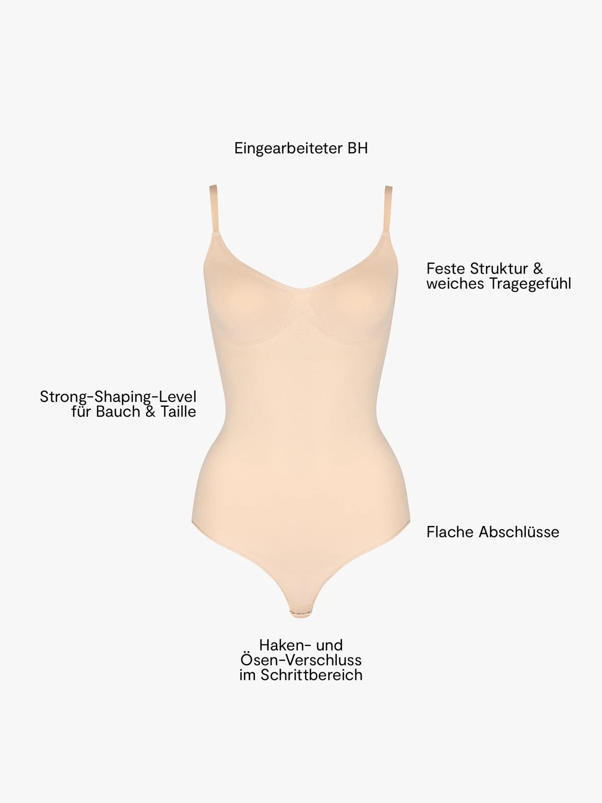 NUR DIE Damen Shaping-Body Sculpt Strong Shaping