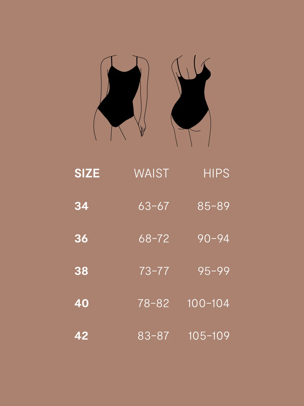 NUR DIE Damen Shaping-Body Sculpt Strong Shaping