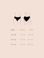 NUR DIE Damen Panty Invisible Seamless Lace 2-Pack