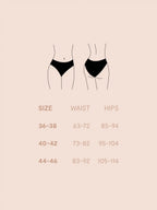 NUR DIE Damen Panty Invisible Seamless Lace 2-Pack
