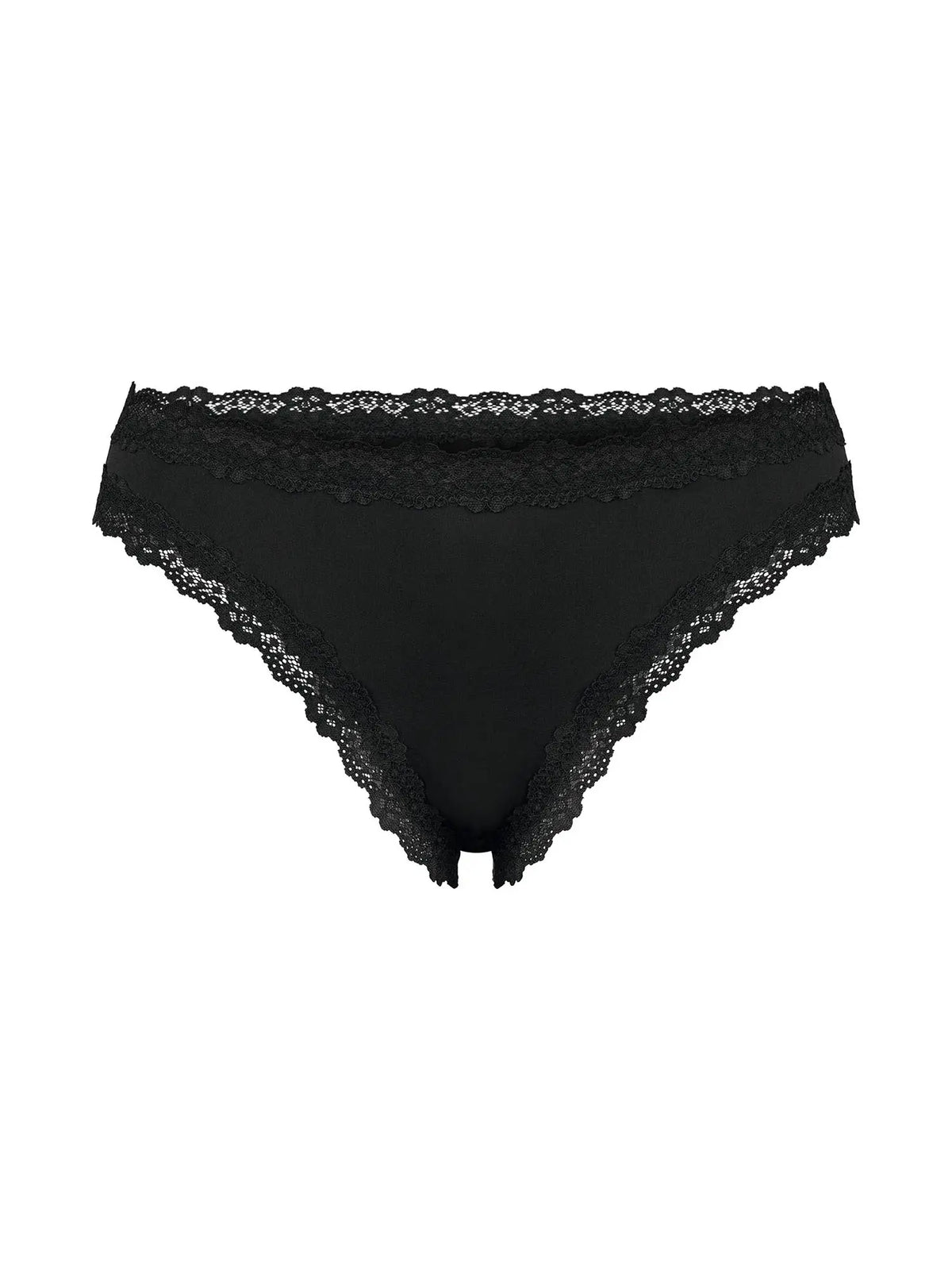 NUR DIE Damen String Invisible Seamless Lace 2-Pack