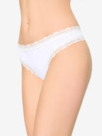 NUR DIE Damen String Invisible Seamless Lace 2-Pack
