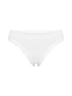 NUR DIE Damen String Invisible Seamless Lace 2-Pack