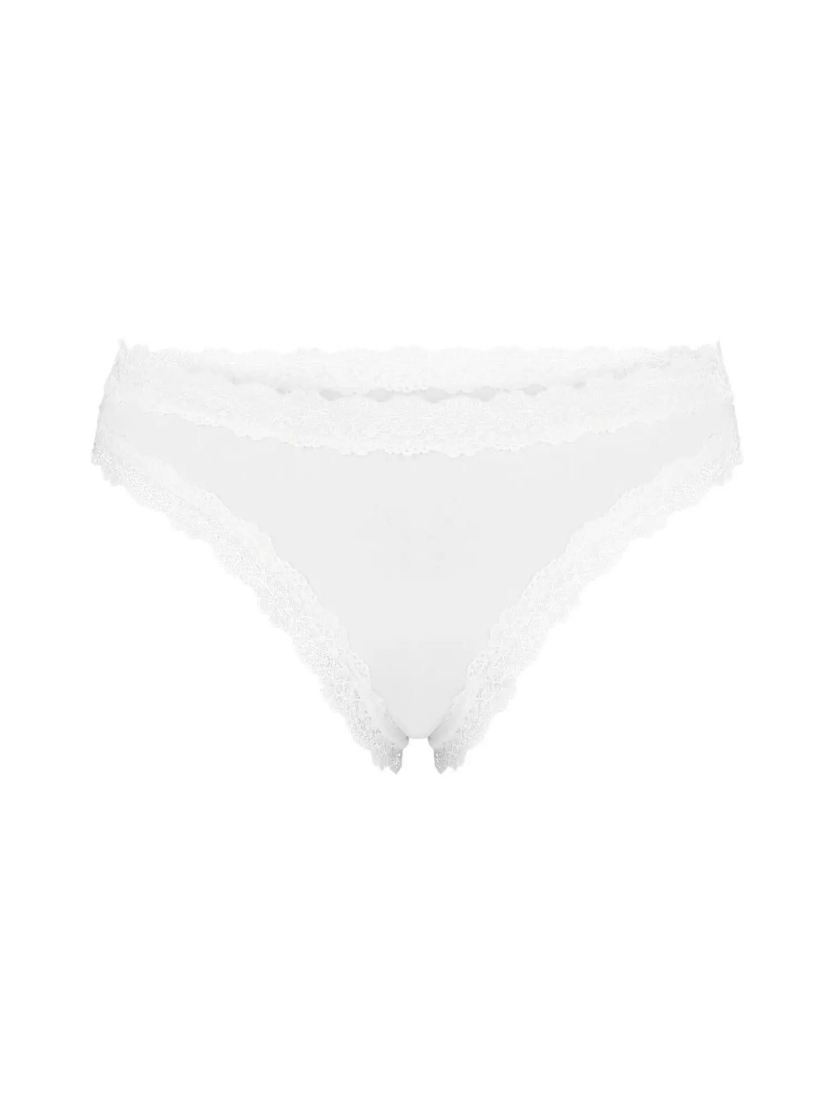 NUR DIE Damen String Invisible Seamless Lace 2-Pack