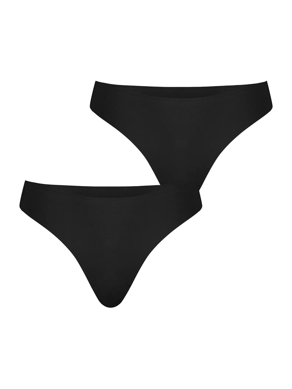 NUR DIE Damen String Invisible Seamless 2-Pack