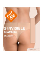 NUR DIE Damen Brasilslip Invisible Seamless 2-Pack