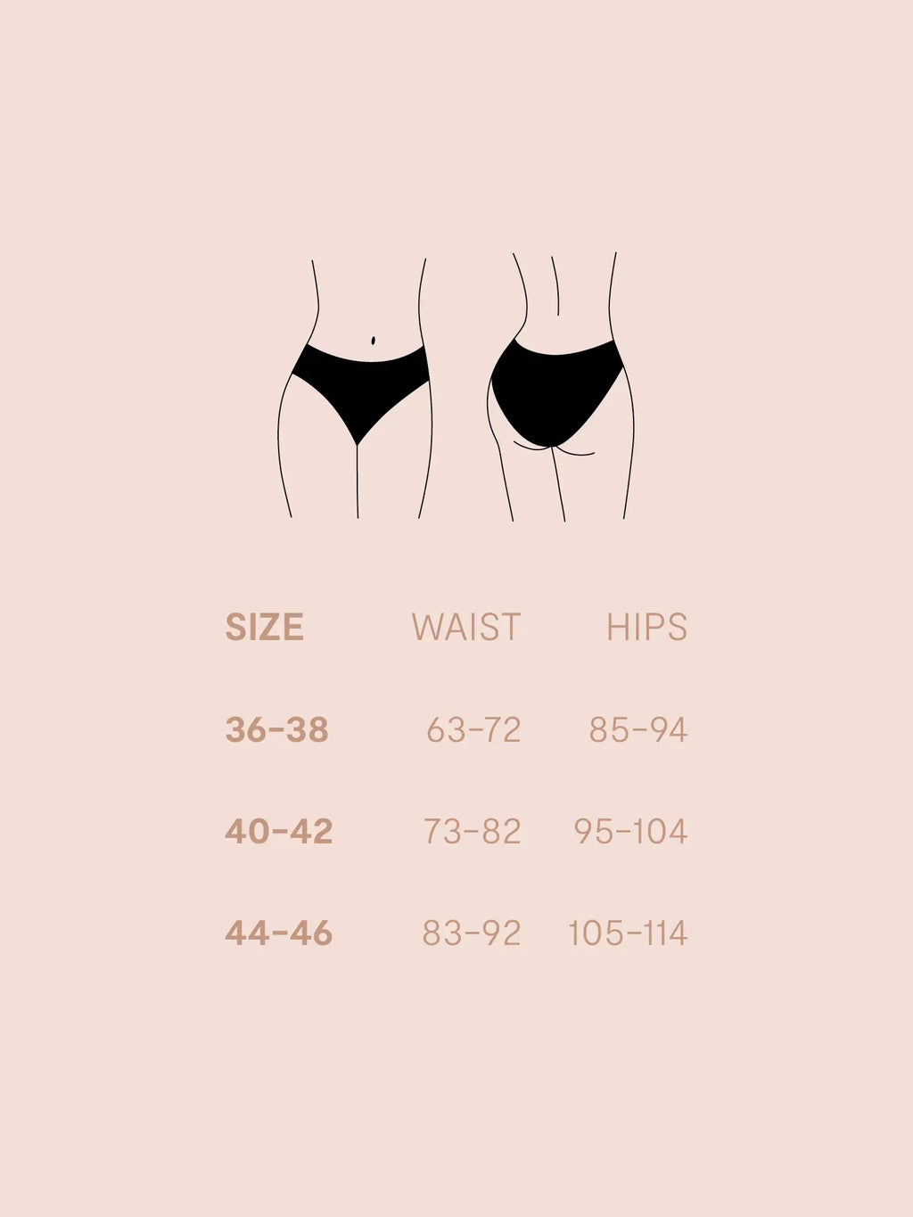 NUR DIE Damen Slip Invisible Seamless 2-Pack
