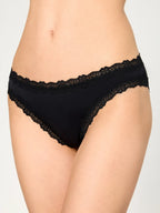NUR DIE Damen Slip Invisible Seamless Lace 2-Pack