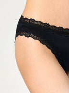 NUR DIE Damen Slip Invisible Seamless Lace 2-Pack