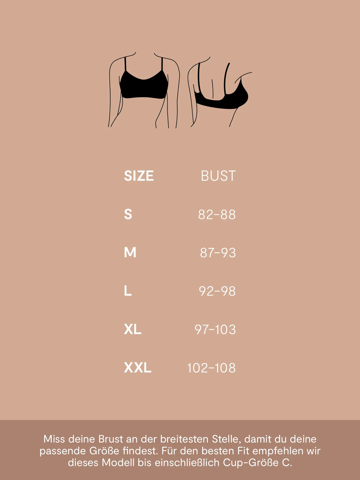 NUR DIE Damen Bralette Contour Medium Shaping