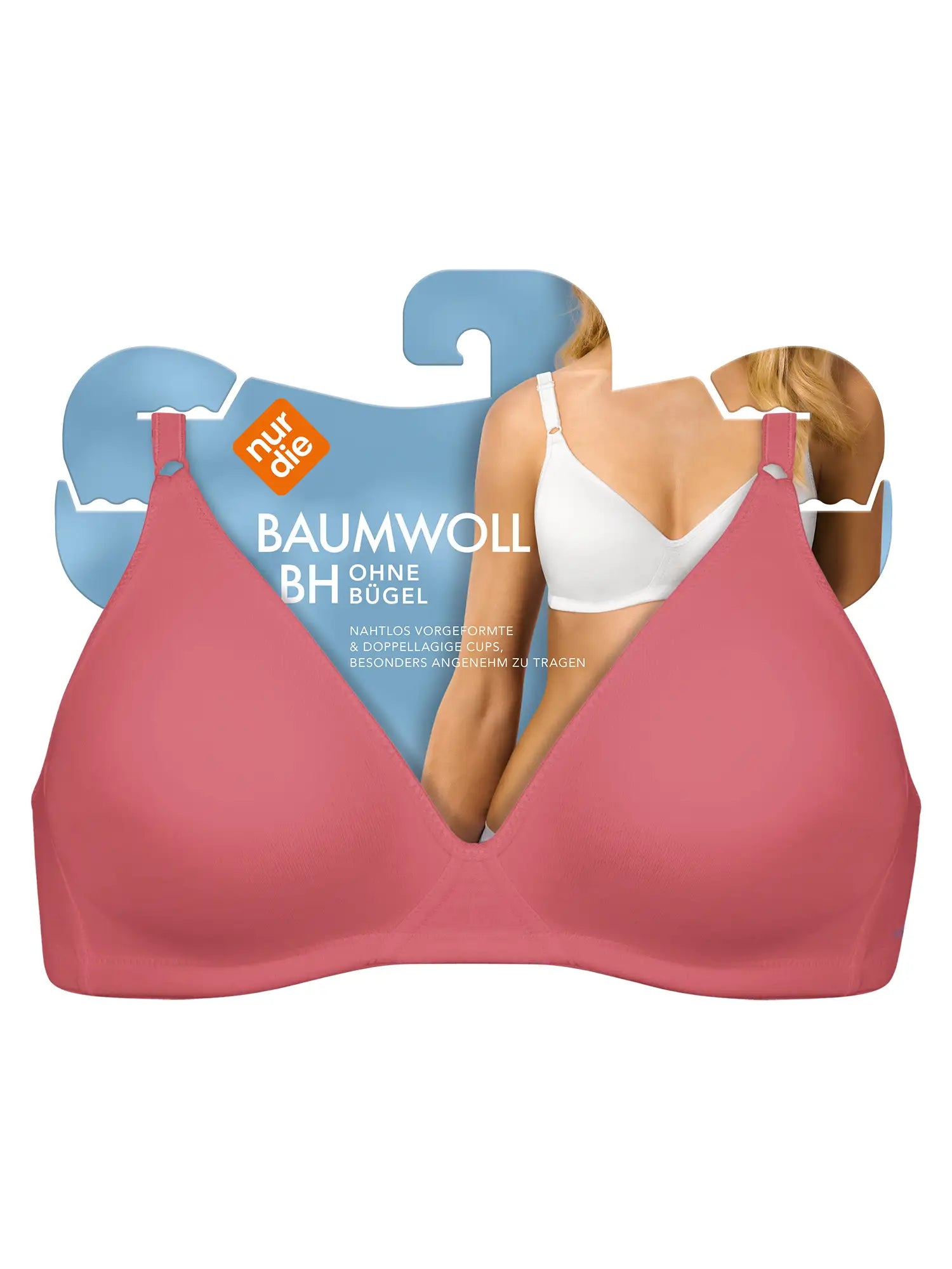 NUR DIE Damen BH Bügellos Soft Cup