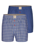 blau kariert / XL