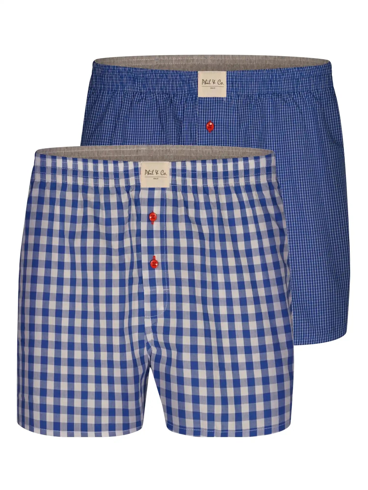 Phil & Co. Berlin Herren Boxershorts 2er Pack Classics