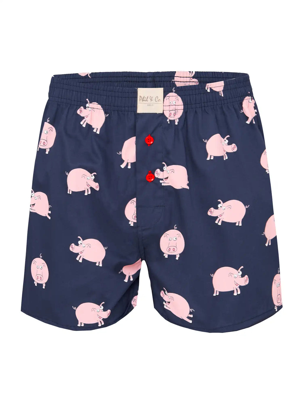Phil & Co. Berlin Herren Boxershorts Prints 6er Pack