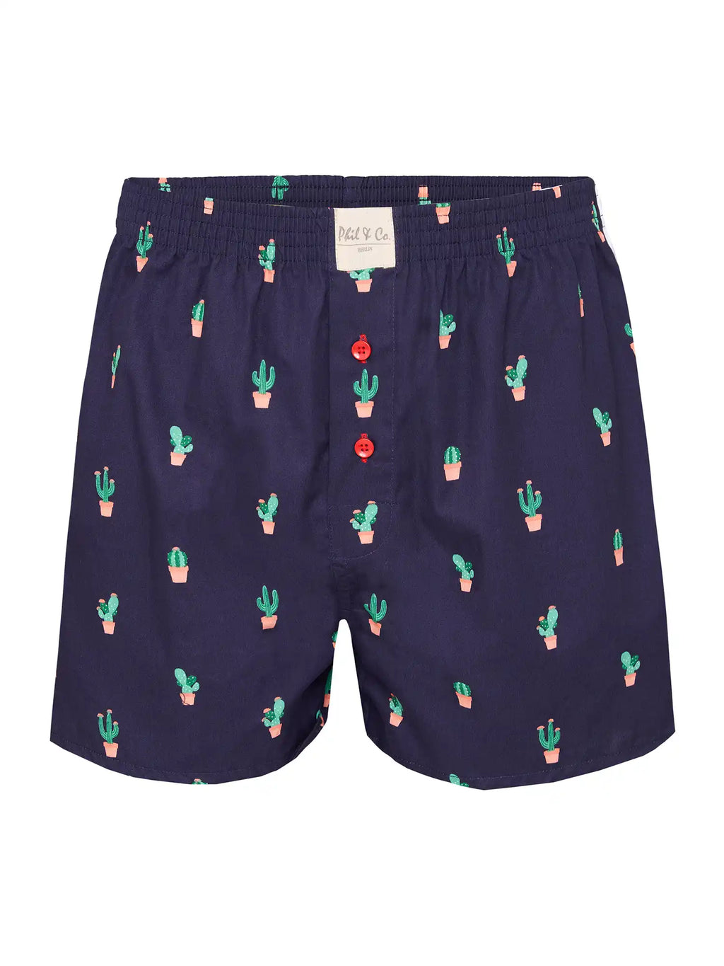 Phil & Co. Berlin Herren Boxershorts Prints 6er Pack
