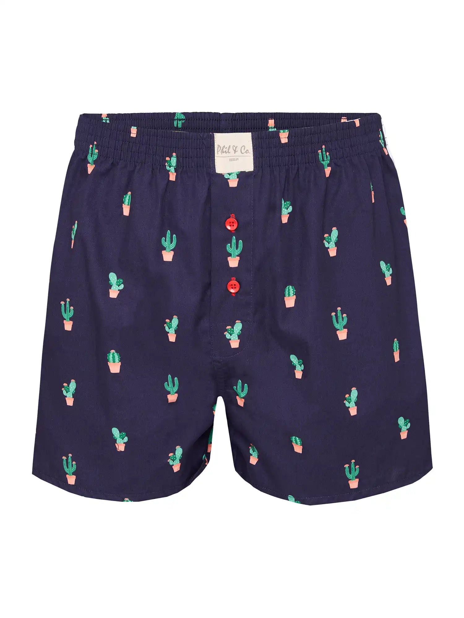 Phil & Co. Berlin Herren Boxershorts Prints 6er Pack