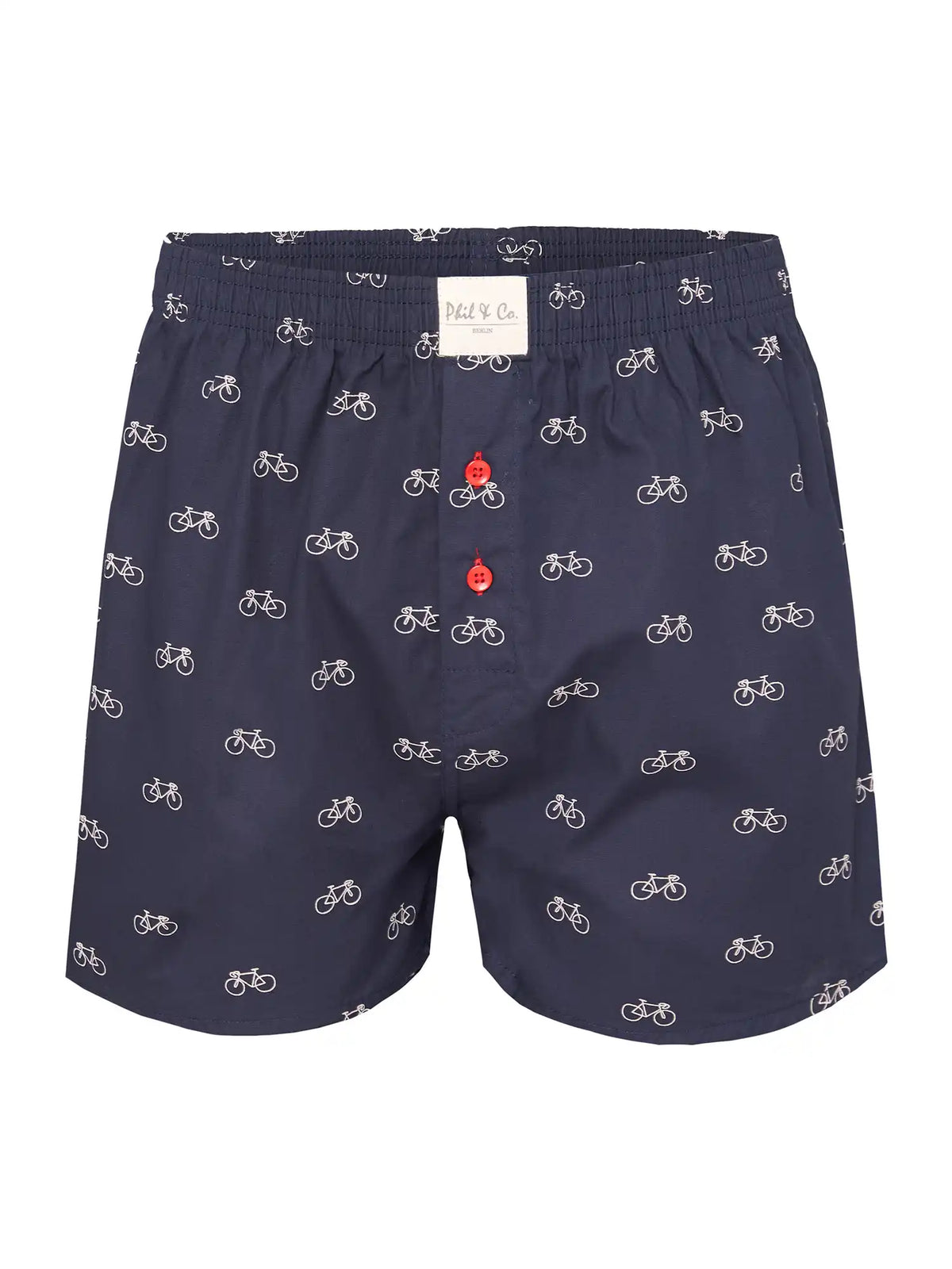 Phil &amp; Co. Berlin herenboxershorts met print, 6-pack